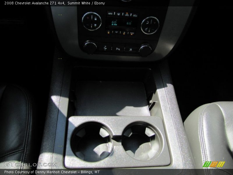 Summit White / Ebony 2008 Chevrolet Avalanche Z71 4x4
