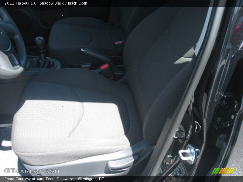  2011 Soul 1.6 Black Cloth Interior