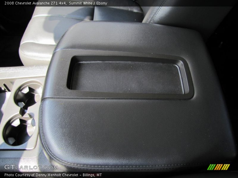 Summit White / Ebony 2008 Chevrolet Avalanche Z71 4x4