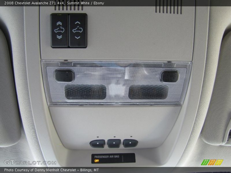 Summit White / Ebony 2008 Chevrolet Avalanche Z71 4x4