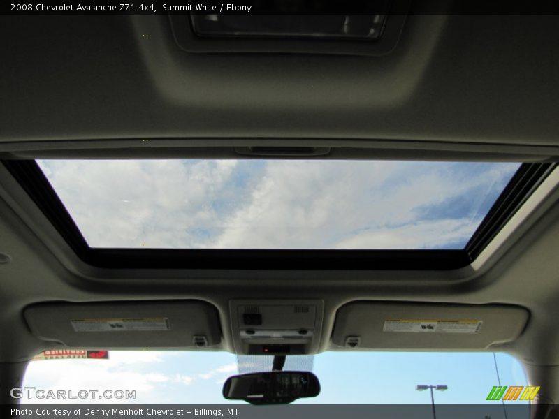 Summit White / Ebony 2008 Chevrolet Avalanche Z71 4x4