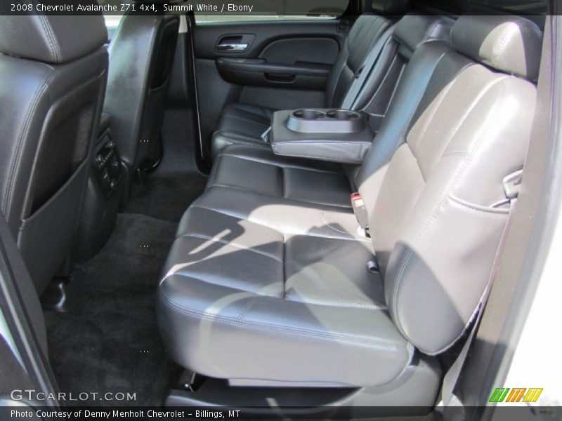 Summit White / Ebony 2008 Chevrolet Avalanche Z71 4x4
