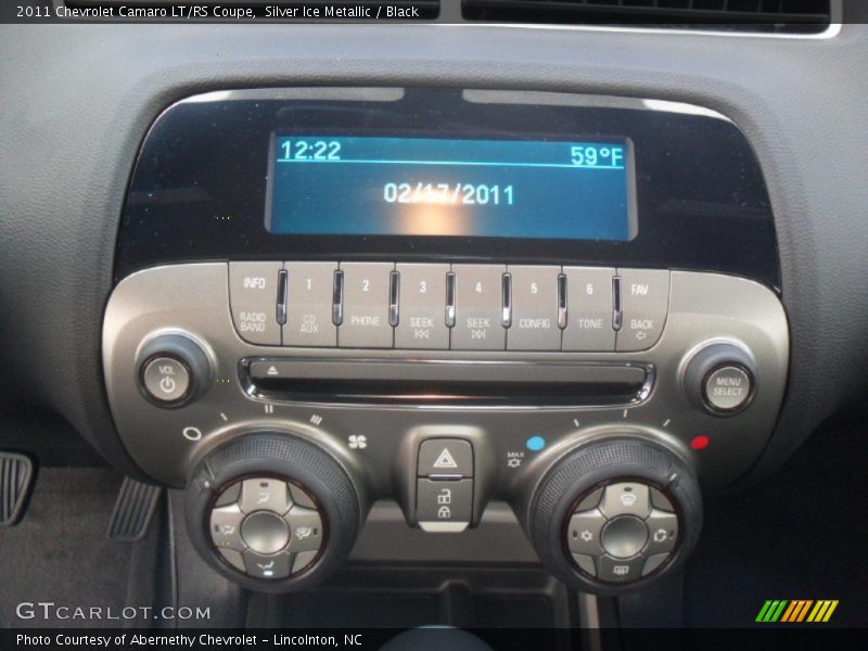 Silver Ice Metallic / Black 2011 Chevrolet Camaro LT/RS Coupe