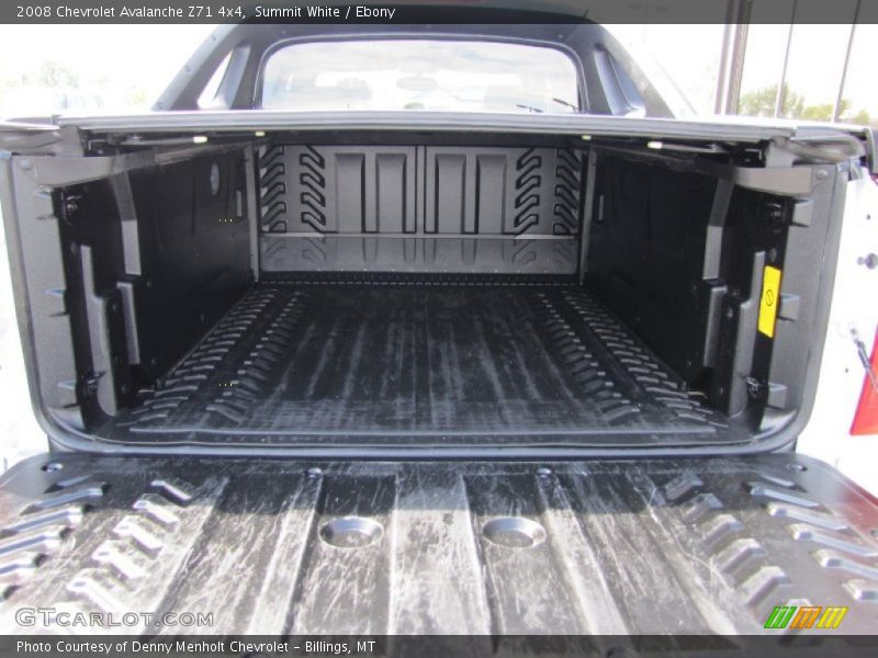 Summit White / Ebony 2008 Chevrolet Avalanche Z71 4x4