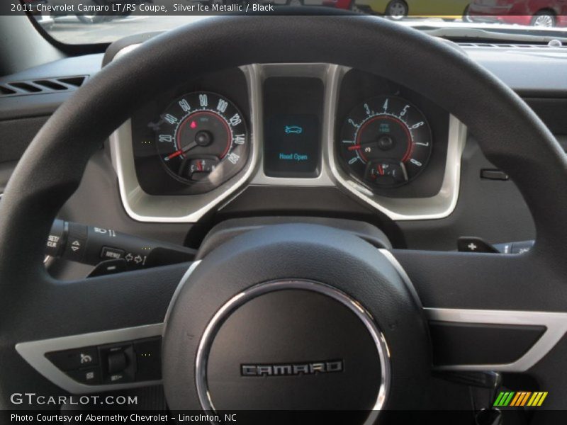 Silver Ice Metallic / Black 2011 Chevrolet Camaro LT/RS Coupe