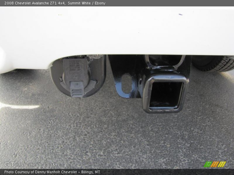 Summit White / Ebony 2008 Chevrolet Avalanche Z71 4x4