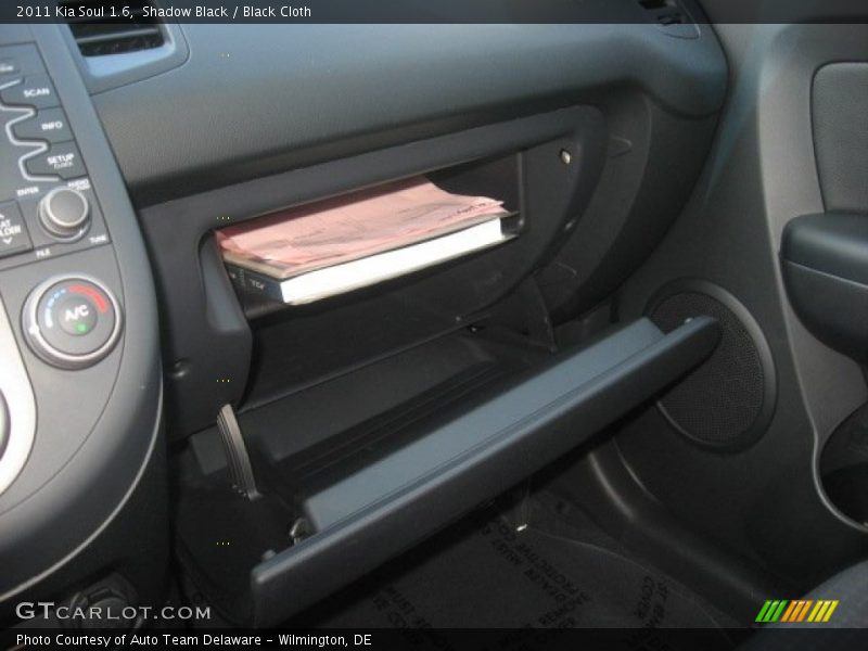 Shadow Black / Black Cloth 2011 Kia Soul 1.6