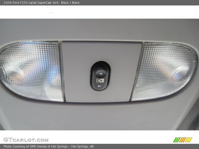 Black / Black 2004 Ford F150 Lariat SuperCab 4x4