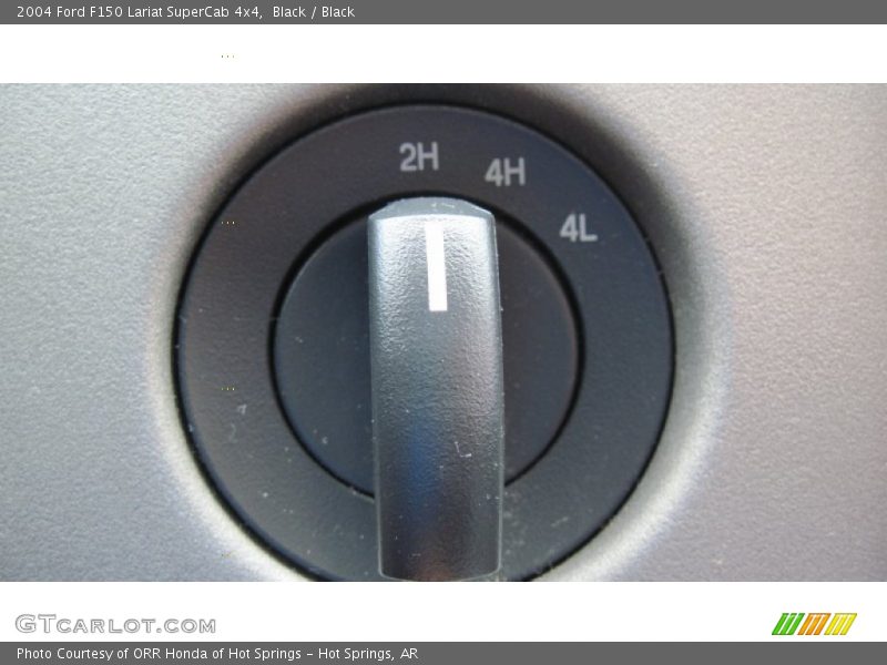 Black / Black 2004 Ford F150 Lariat SuperCab 4x4