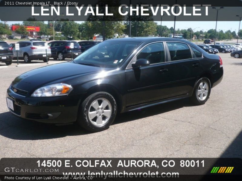 Black / Ebony 2011 Chevrolet Impala LT