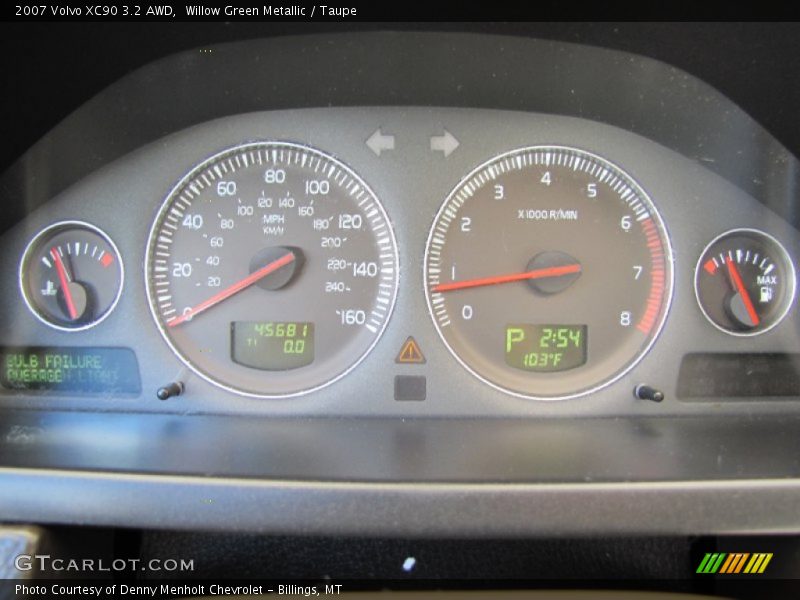 Willow Green Metallic / Taupe 2007 Volvo XC90 3.2 AWD