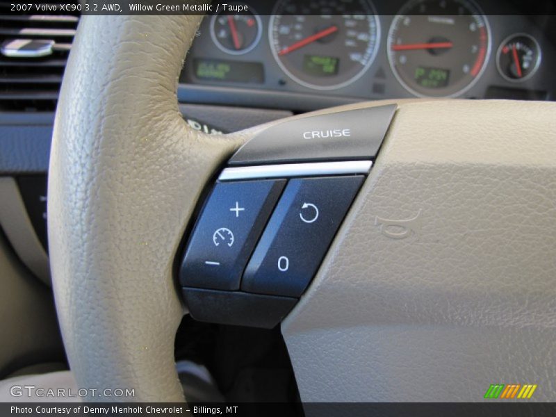 Willow Green Metallic / Taupe 2007 Volvo XC90 3.2 AWD