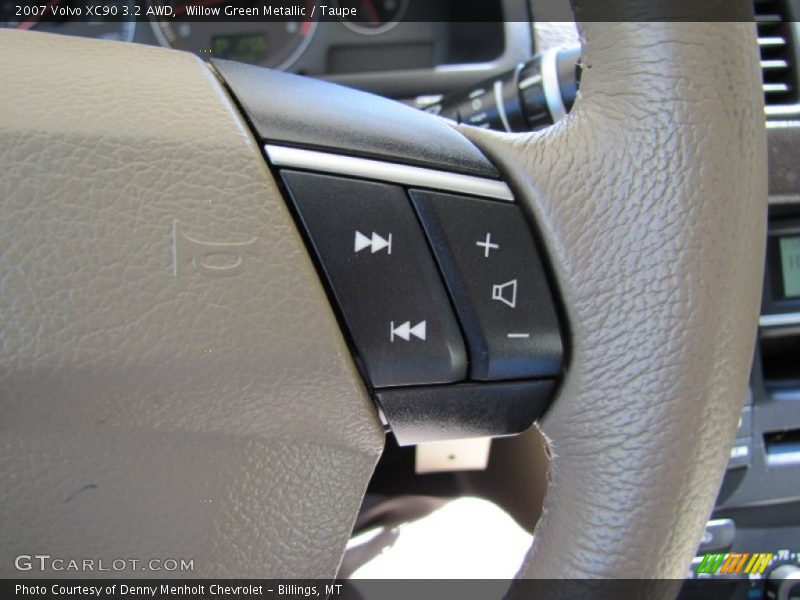 Willow Green Metallic / Taupe 2007 Volvo XC90 3.2 AWD