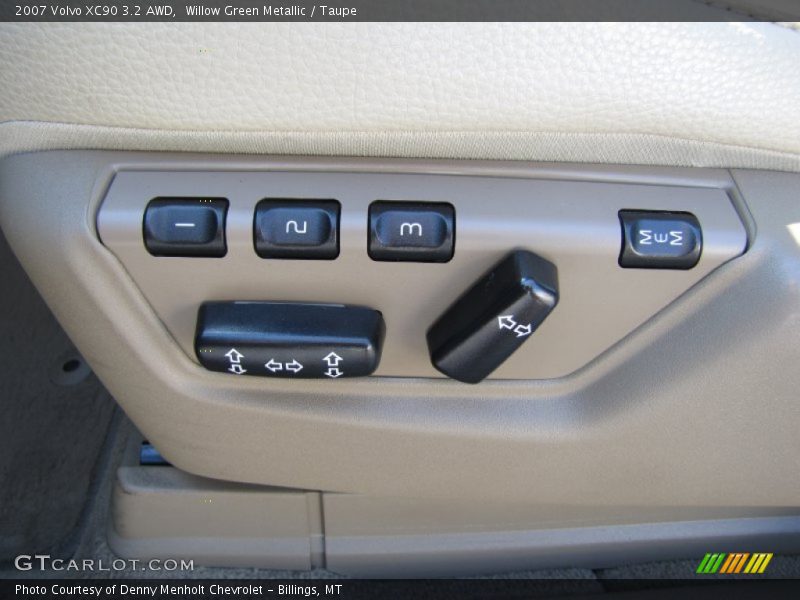 Willow Green Metallic / Taupe 2007 Volvo XC90 3.2 AWD