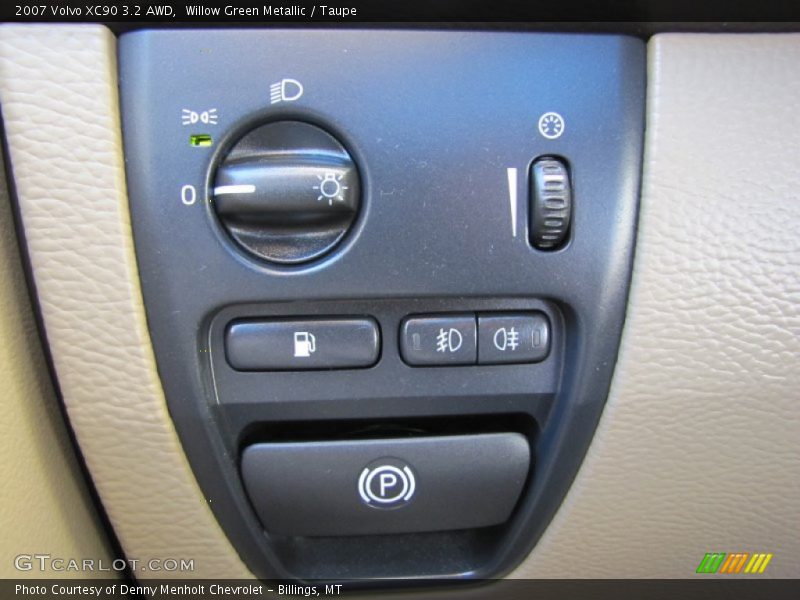 Willow Green Metallic / Taupe 2007 Volvo XC90 3.2 AWD
