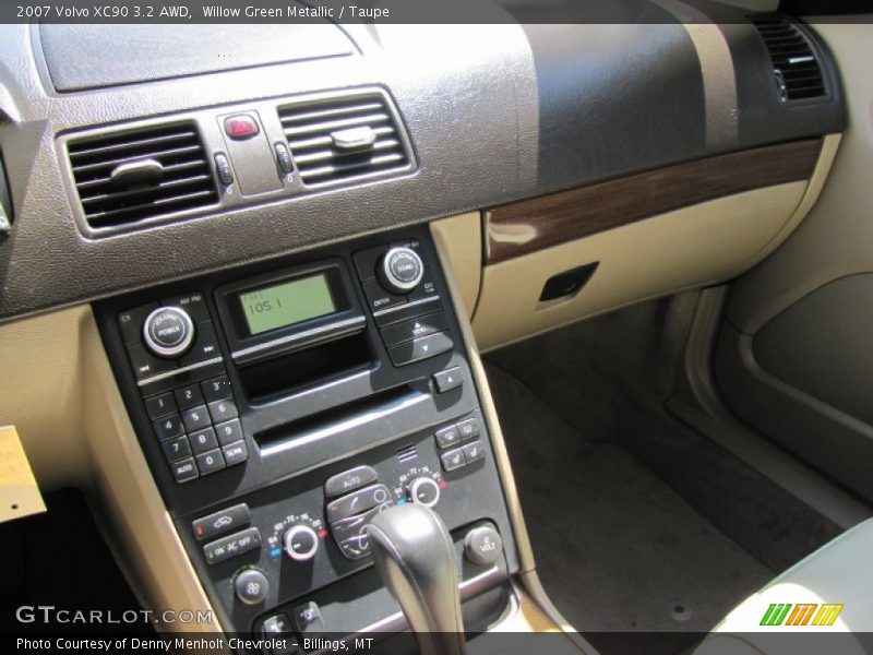 Willow Green Metallic / Taupe 2007 Volvo XC90 3.2 AWD