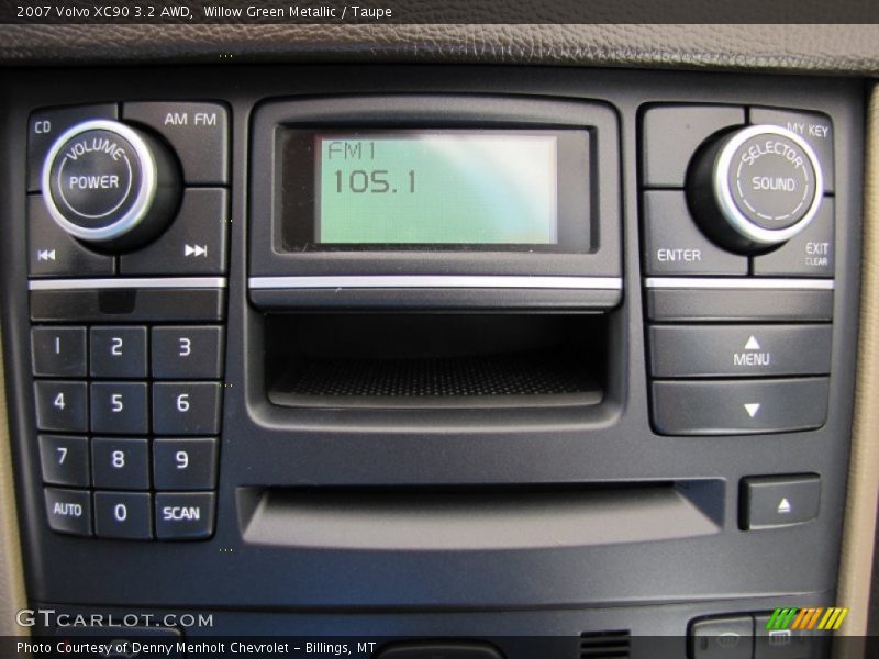 Willow Green Metallic / Taupe 2007 Volvo XC90 3.2 AWD