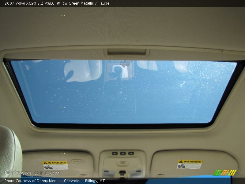 Willow Green Metallic / Taupe 2007 Volvo XC90 3.2 AWD