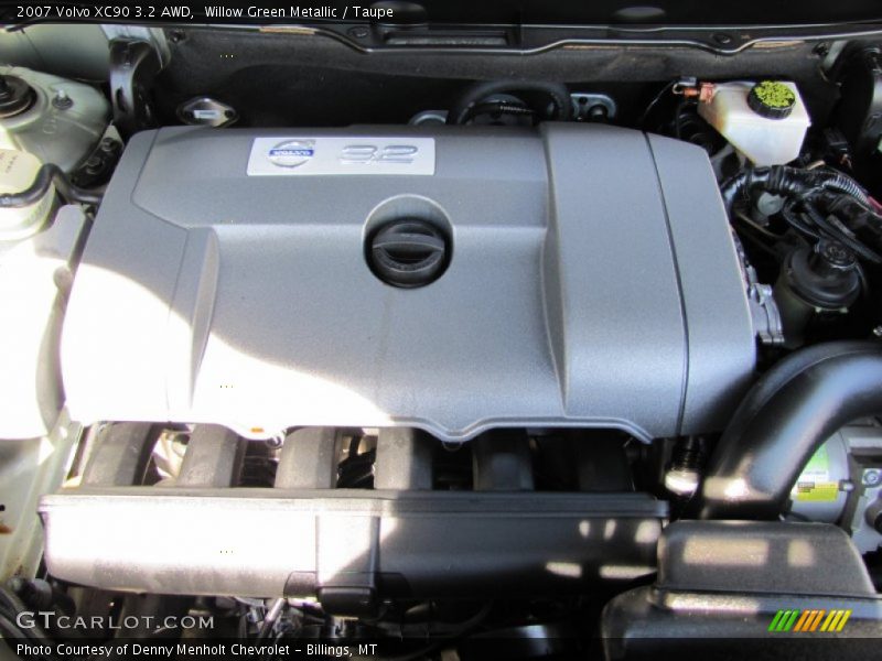Willow Green Metallic / Taupe 2007 Volvo XC90 3.2 AWD
