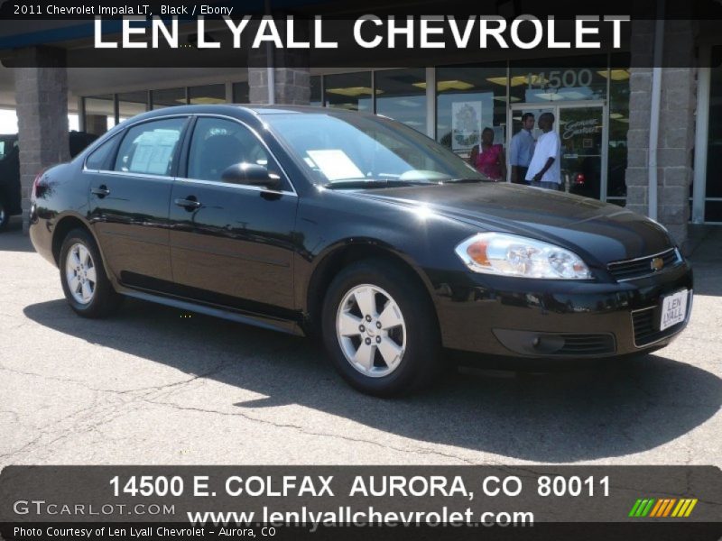 Black / Ebony 2011 Chevrolet Impala LT