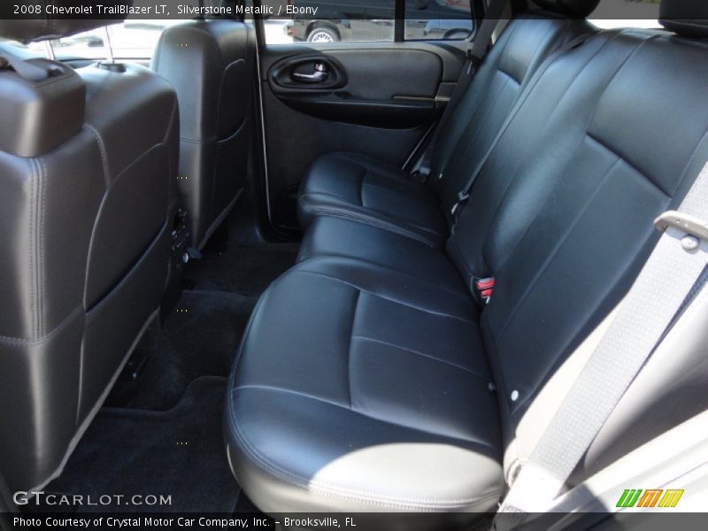 Silverstone Metallic / Ebony 2008 Chevrolet TrailBlazer LT