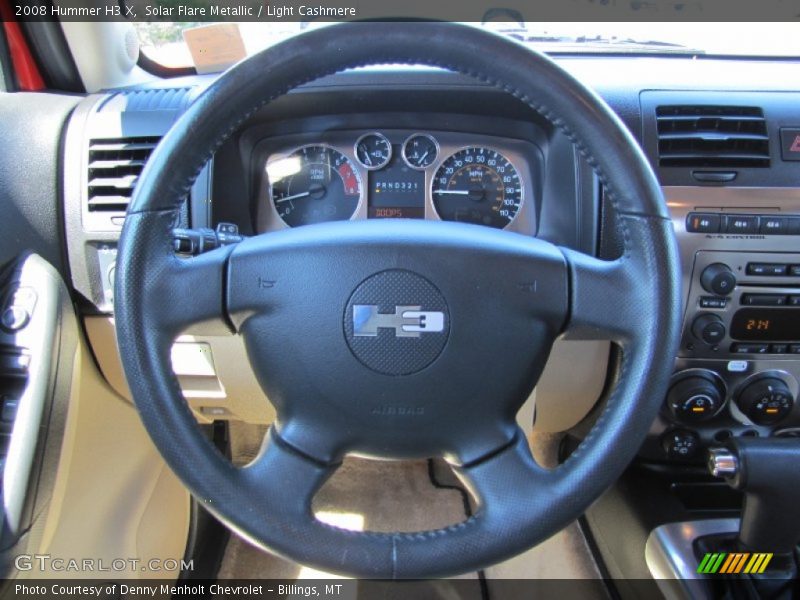  2008 H3 X Steering Wheel