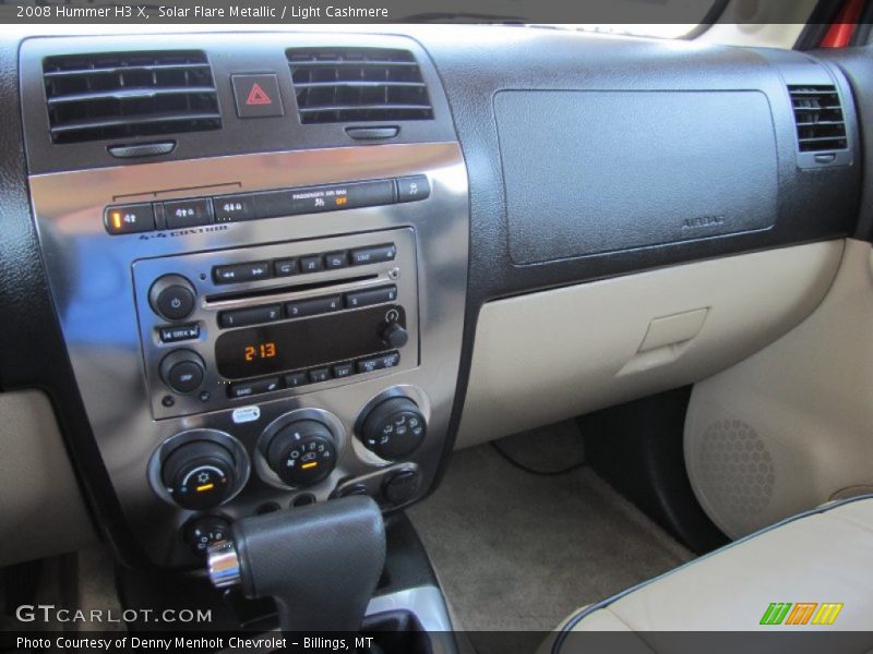 Dashboard of 2008 H3 X