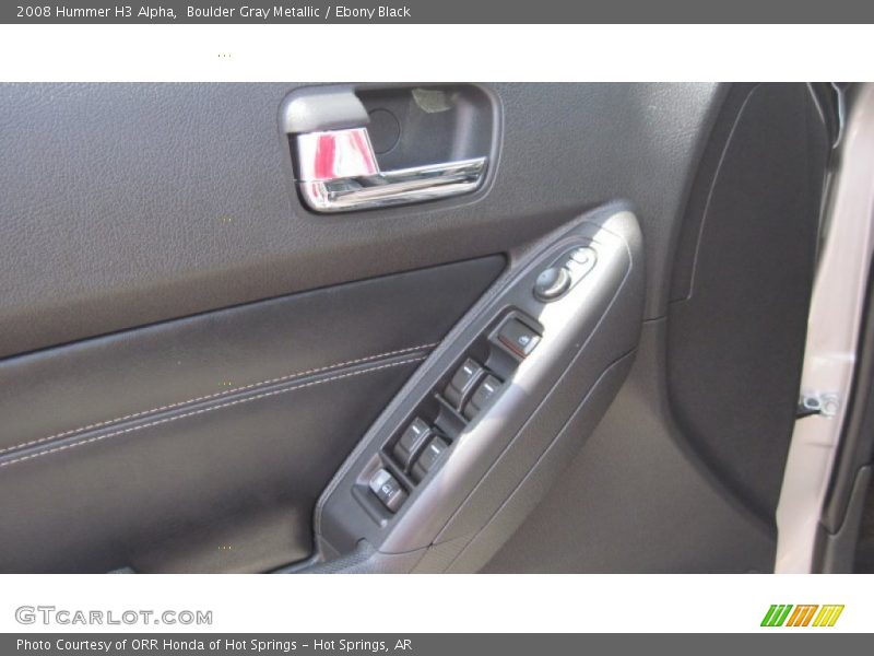 Boulder Gray Metallic / Ebony Black 2008 Hummer H3 Alpha