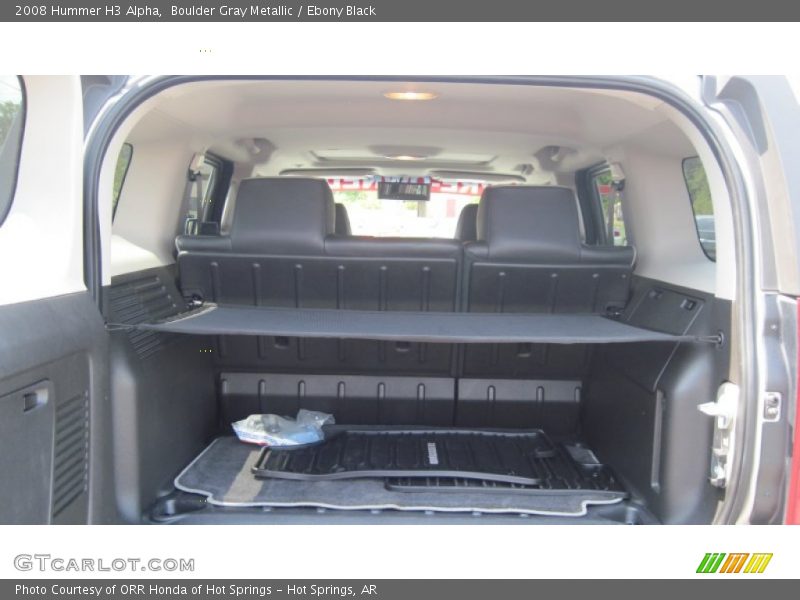 Boulder Gray Metallic / Ebony Black 2008 Hummer H3 Alpha