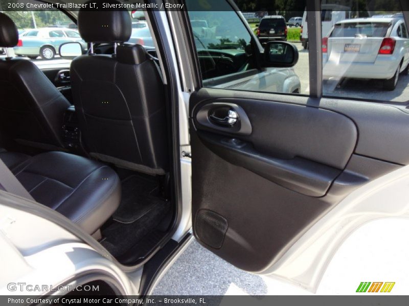 Silverstone Metallic / Ebony 2008 Chevrolet TrailBlazer LT
