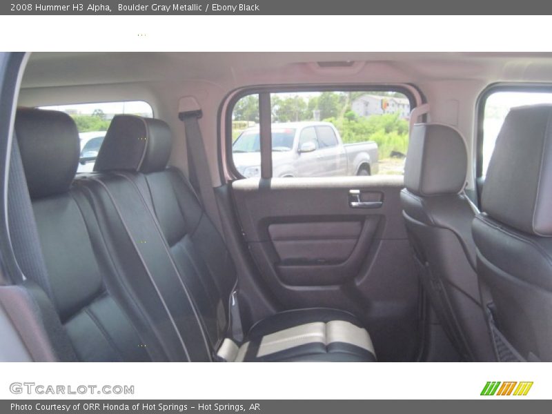 Boulder Gray Metallic / Ebony Black 2008 Hummer H3 Alpha
