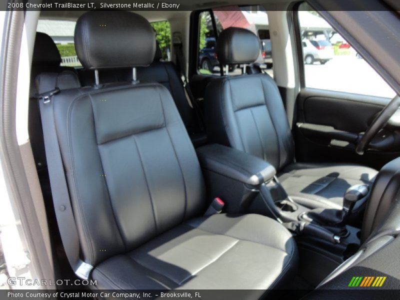 Silverstone Metallic / Ebony 2008 Chevrolet TrailBlazer LT