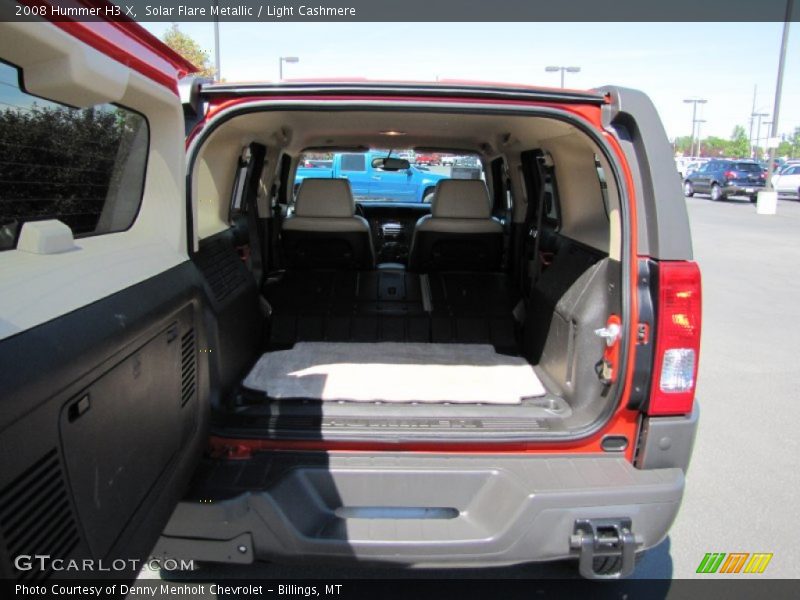 Solar Flare Metallic / Light Cashmere 2008 Hummer H3 X