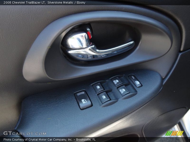 Silverstone Metallic / Ebony 2008 Chevrolet TrailBlazer LT