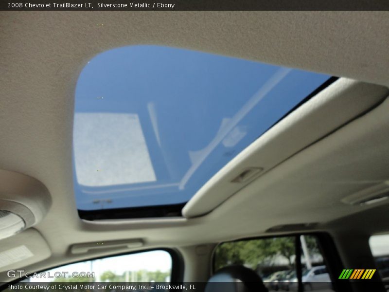 Silverstone Metallic / Ebony 2008 Chevrolet TrailBlazer LT