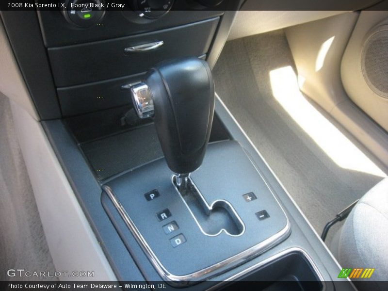 Ebony Black / Gray 2008 Kia Sorento LX