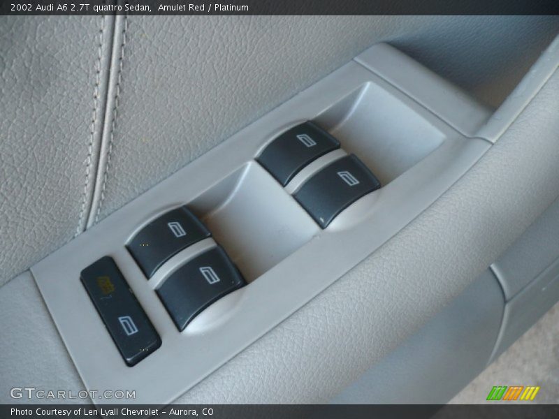 Amulet Red / Platinum 2002 Audi A6 2.7T quattro Sedan