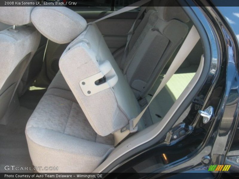 Ebony Black / Gray 2008 Kia Sorento LX