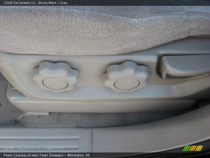 Ebony Black / Gray 2008 Kia Sorento LX