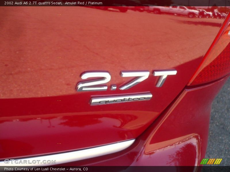  2002 A6 2.7T quattro Sedan Logo