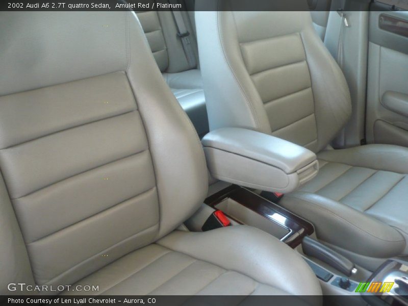Amulet Red / Platinum 2002 Audi A6 2.7T quattro Sedan
