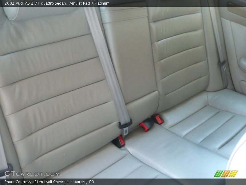 Amulet Red / Platinum 2002 Audi A6 2.7T quattro Sedan