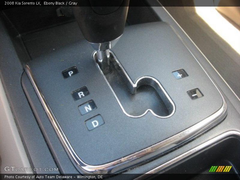 Ebony Black / Gray 2008 Kia Sorento LX