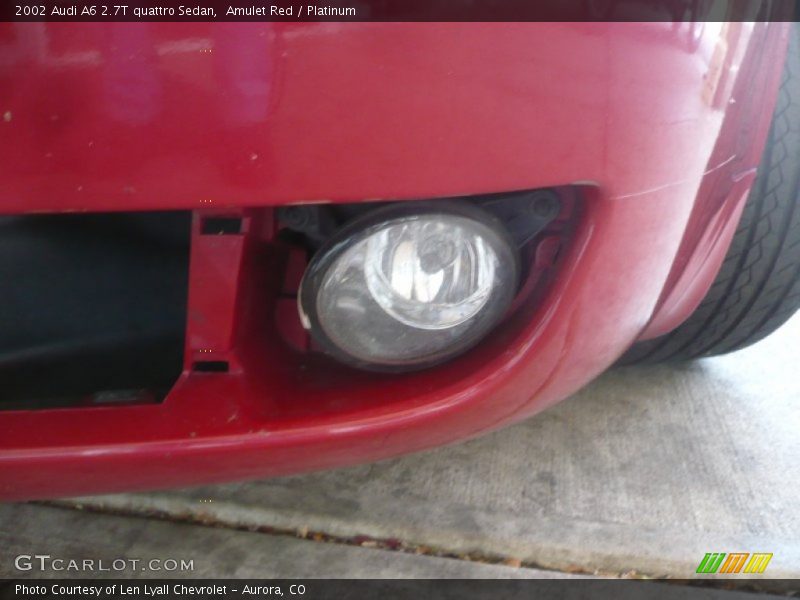 Amulet Red / Platinum 2002 Audi A6 2.7T quattro Sedan