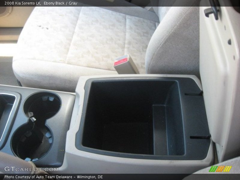 Ebony Black / Gray 2008 Kia Sorento LX