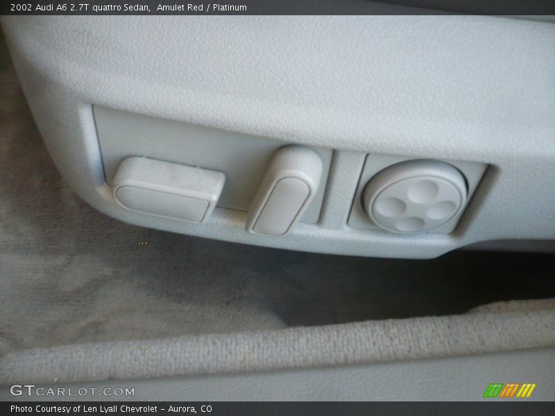 Controls of 2002 A6 2.7T quattro Sedan