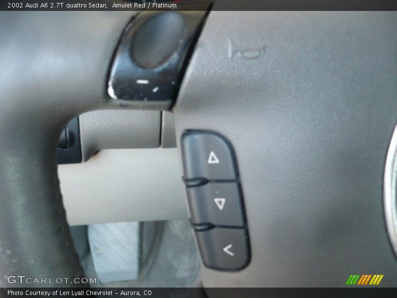 Amulet Red / Platinum 2002 Audi A6 2.7T quattro Sedan