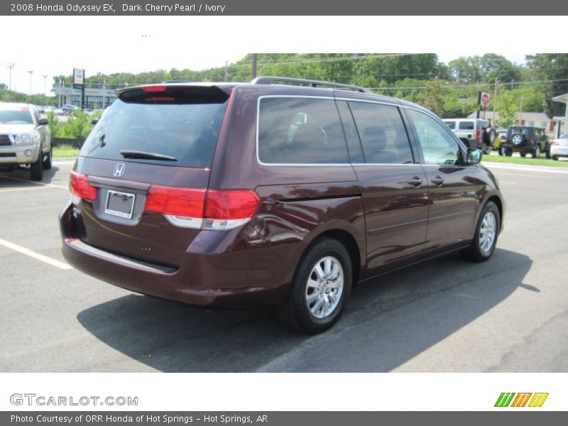 Dark Cherry Pearl / Ivory 2008 Honda Odyssey EX