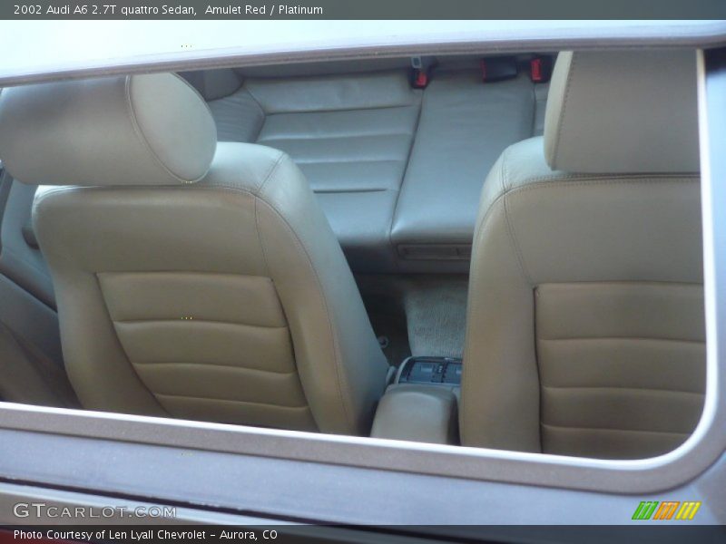 Amulet Red / Platinum 2002 Audi A6 2.7T quattro Sedan
