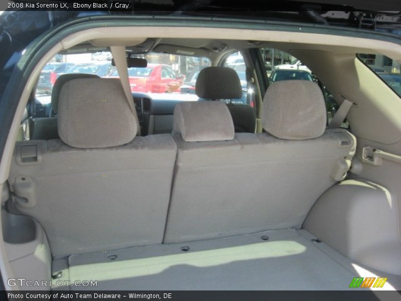 Ebony Black / Gray 2008 Kia Sorento LX